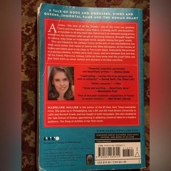 The Song of Achilles by Madeline Miller - Picture 3 of 4